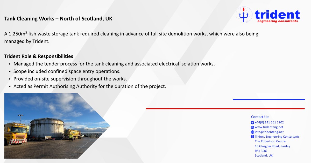 Project Spotlight - Tank Cleaning Works